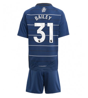 Aston Villa Leon Bailey #31 Tercera Equipación Niños 2024-25 Manga Corta (+ Pantalones cortos)